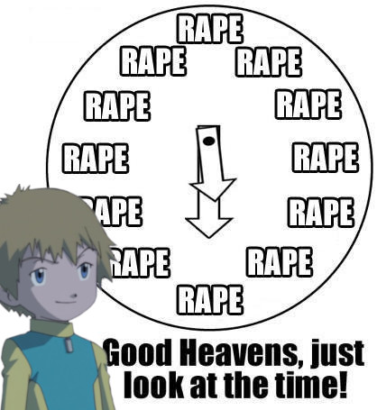 Good heavens, just look at the time